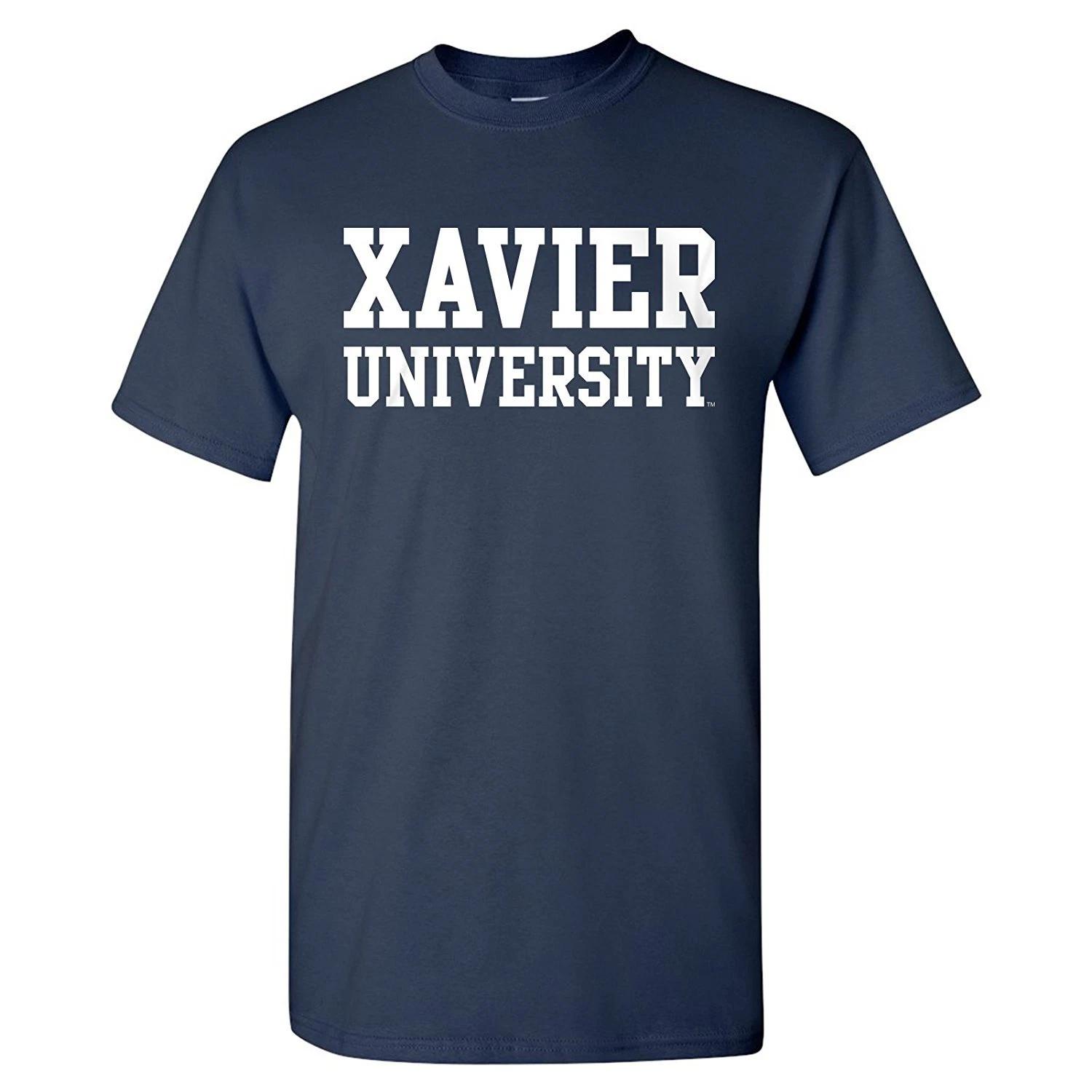 Basic Block Xavier University Musketeers Licensed Unisex Tee L