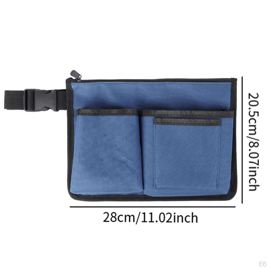 Nurse Waist Bag Adjustable Medical Supplies Storage for Keys Gloves Men