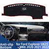 Dashboard Cover Dash Board Mat Carpet for Ford Explorer U625 MK6 2020 2021 2022 Pad Sunshade Non-slip Cushion Accessories