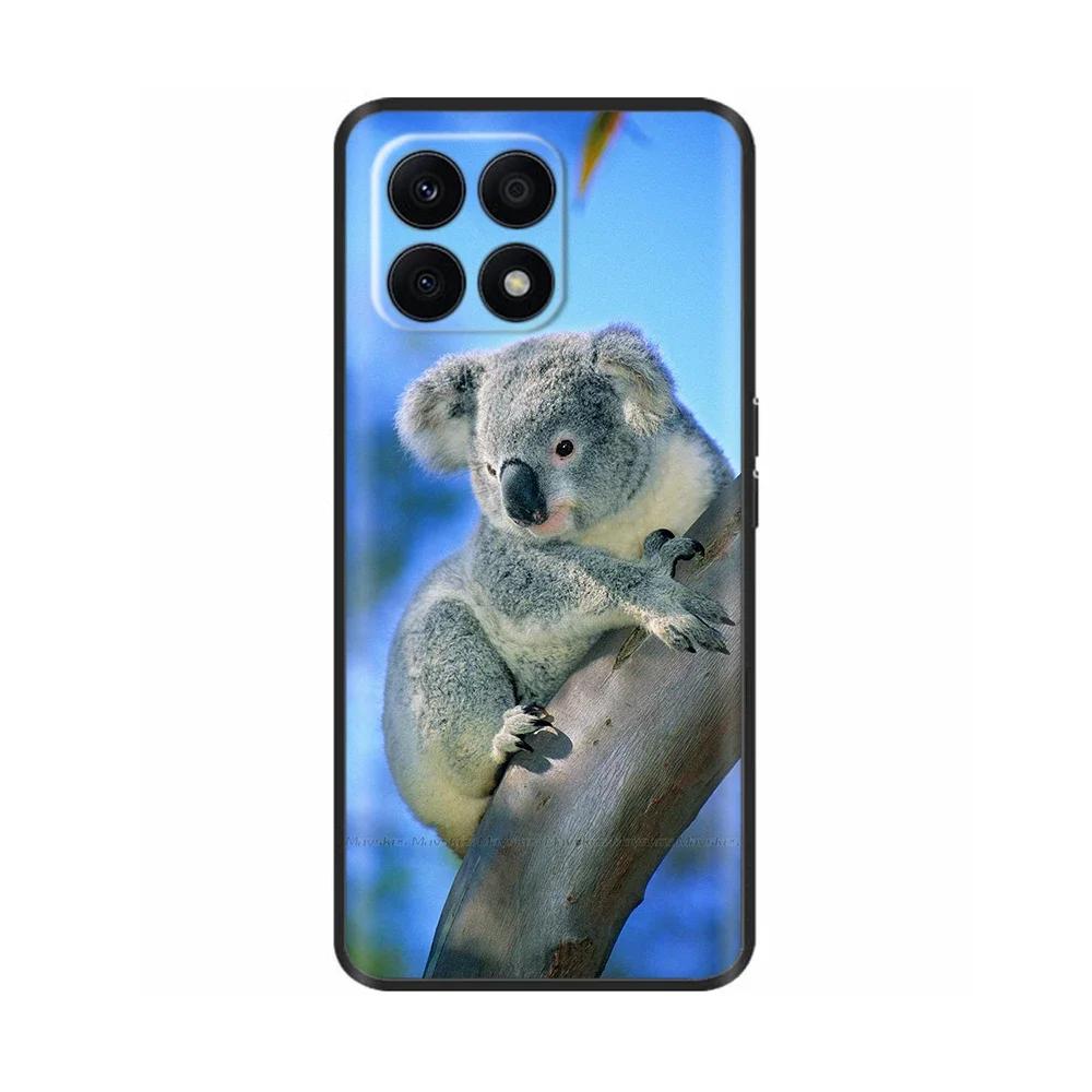 Für Huawei Honor X8A Hülle Mode Blume Weiches TPU Silikon Handyhülle Für Honor X8A HonorX8A Funda Stoßfeste Rückabdeckung Coque
