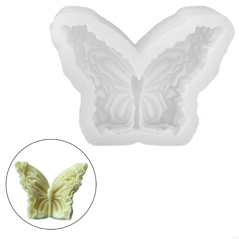 Silicone Mould Butterfly Scented Molds Casting Molds Craft Supplies Baking Molds for Cake Fondant Decorations