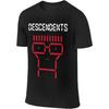 POLNWZWA Men's T Shirts Descendents Crewneck Cotton Short Sleeve Sport Tees Gym Workout Running Shirts for Men