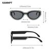 Vintage Cat Eye Sunglasses  New In Women Stylish Candy Color Outdoor Shades Trendy Brand Design Gradient Sun Glasses