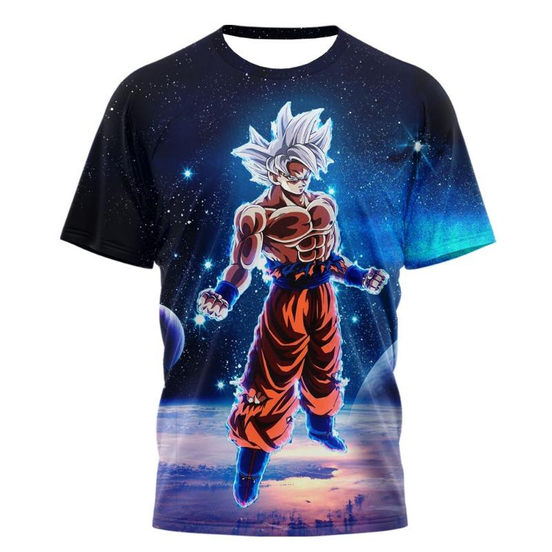 2026 Summer Fashion New Dragon Ball Sun Wukong 3D Printed Fast Drying Breathable Men's Casual Sports