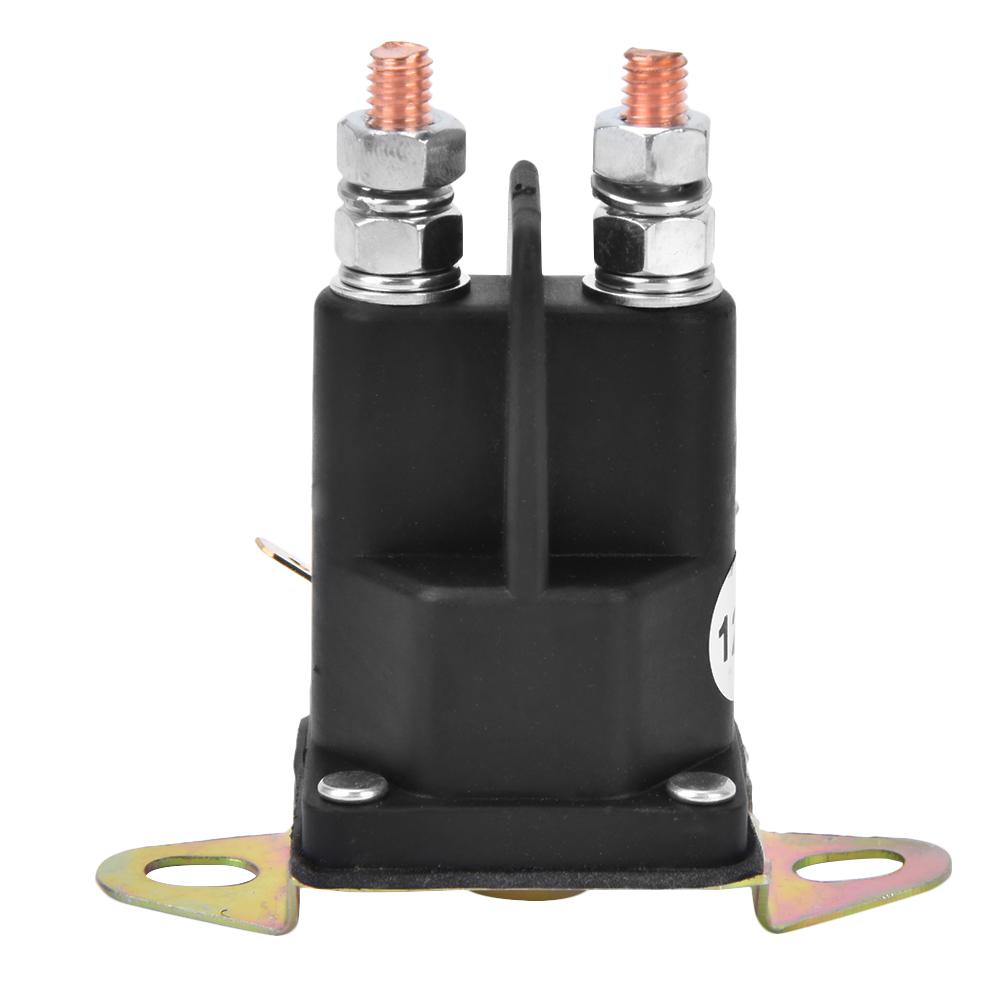 Starter Relay 100A Normally Open Dust Proof Magnetic Switch 12VDC with 4 Binding Post