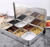 Food-Grade Jelly Ingredient Storage Set with Compartmentalized Containers