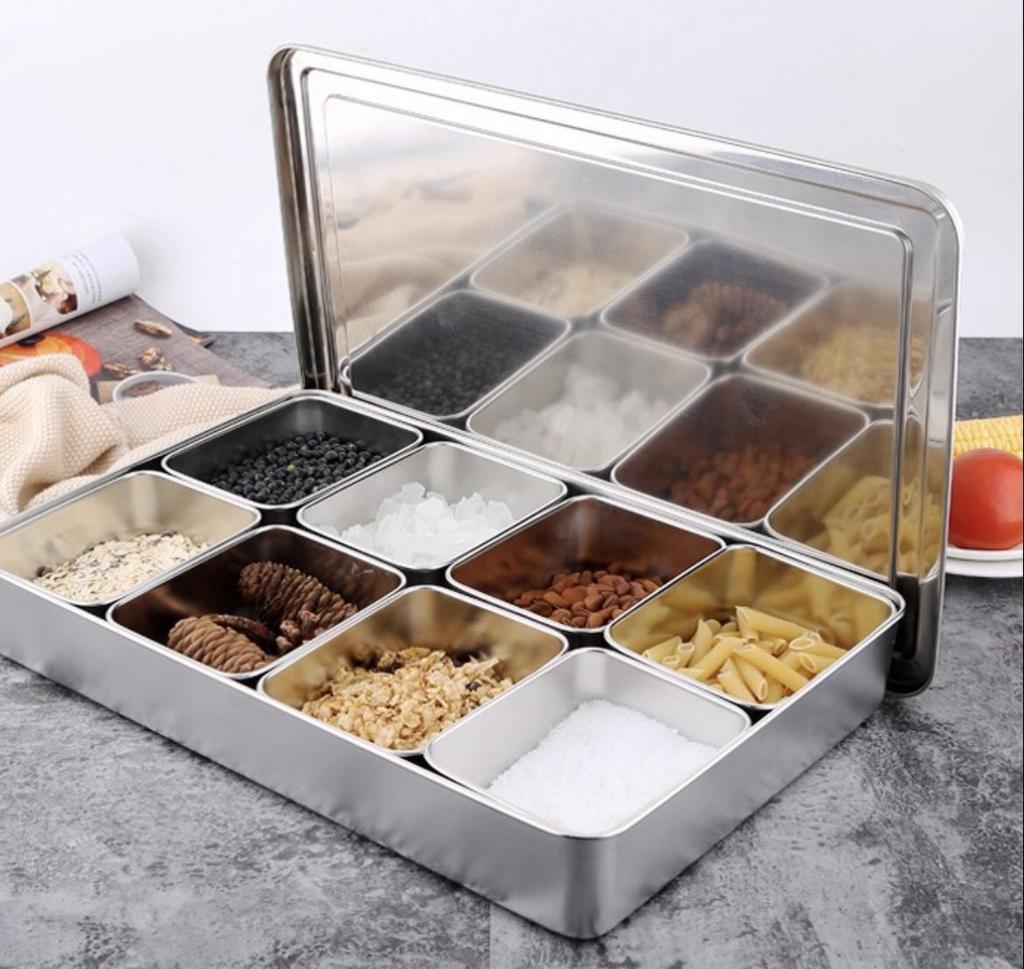 Food-Grade Jelly Ingredient Storage Set with Compartmentalized Containers