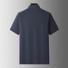 Dibinze Men's Plus Size Business Casual Short Sleeve Polo Shirt