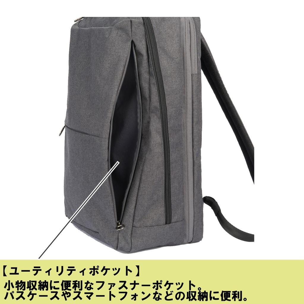 Ace Gene Men's Expandable Capacity Two-Compartment Case, Fits B4 Size, 15.6-inch Laptop, Hover Light 2, and Anti-Virus Pocket, No. 67617