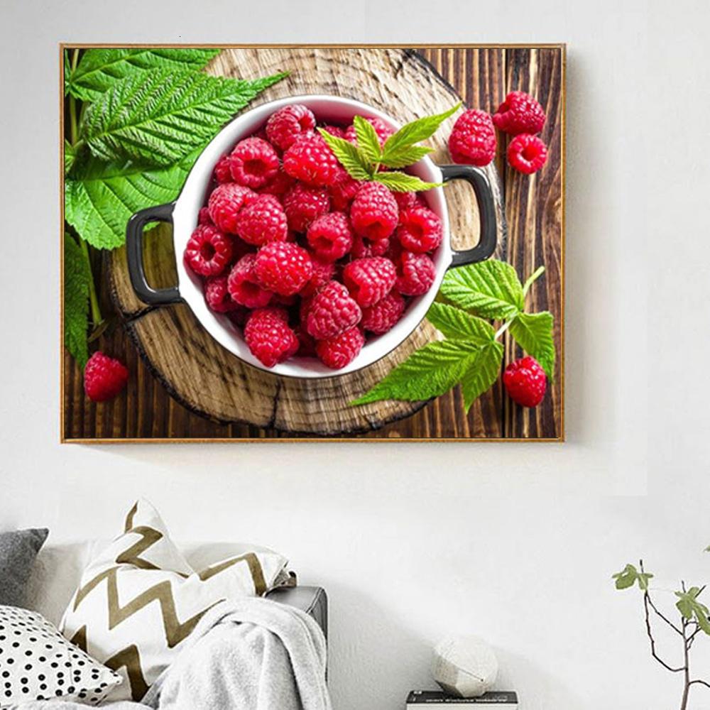 Diamont Painting Food Diamond Art Mosaic Cross Stitch Diamond Painting Full Drill New Arrivals