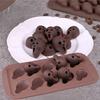 Halloween Mold Baking Cookie Mold Chocolate Wizard Hat Skull Ice Grid DIY Dropper Pumpkin Shape