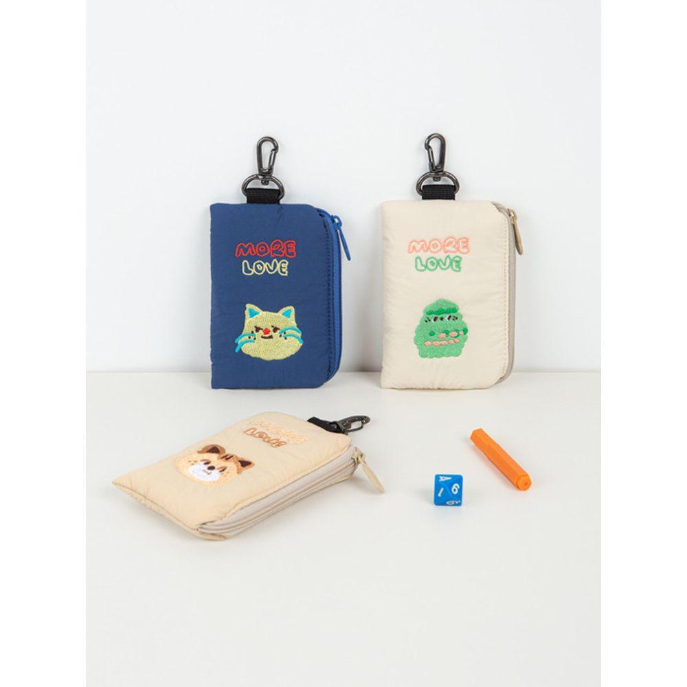 ALL NEW FRAME Airy Mini Pouch Keyring Keyring - Pocori Friends