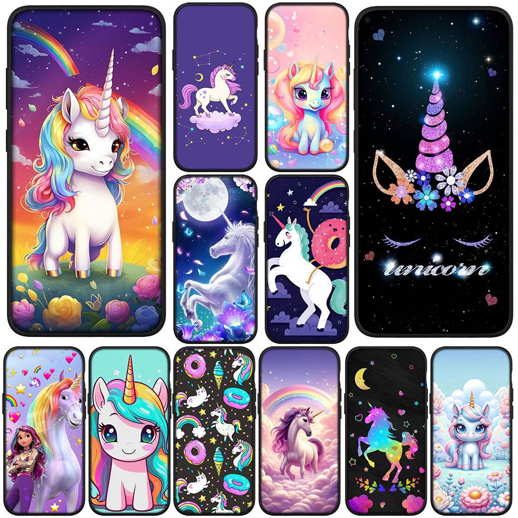Phone Cover Unicorn Cartoon Horse for Huawei Mate 20 P30 P20 Lite Pro Y7 Y6P Y7A 2019 Nova 5T 3I Soft Case