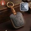 Premium Leather Key Case for Zeekr 001 Bluetooth Physical Key - Compatible with Zeekr Geek 009 Car X Shell with Keychain