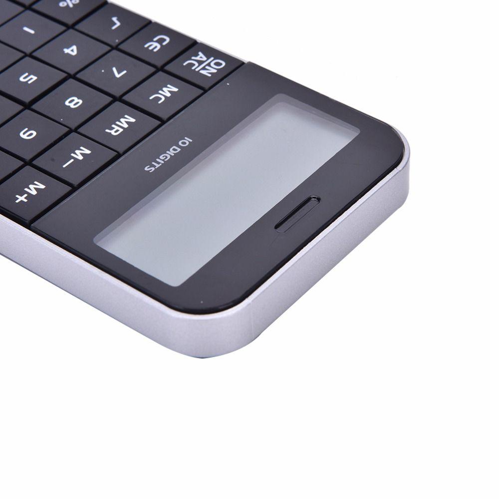 School Mini Pocket Office Cheap Promotional Black White Electronic Digit Calculator