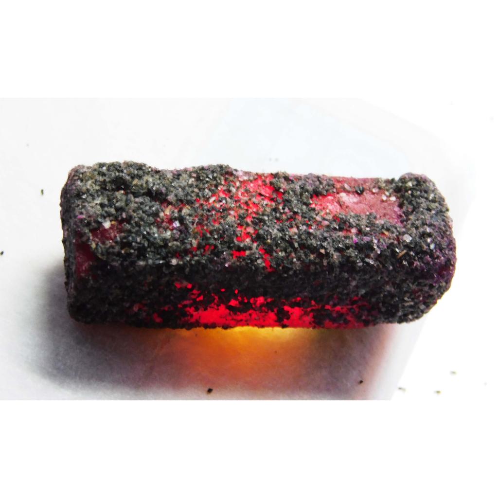 Natural Red Ruby Loose Gemstone Raw Rough 94 Ct Uncut for Lapidary and Gem Collections