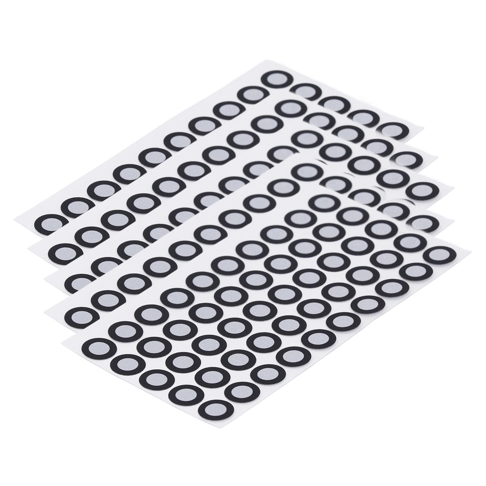 

15 листов X 50 шт. Маркер для 3D-сканирования, внутренний диаметр 6 мм, внешний диаметр 10 мм, высокая точность