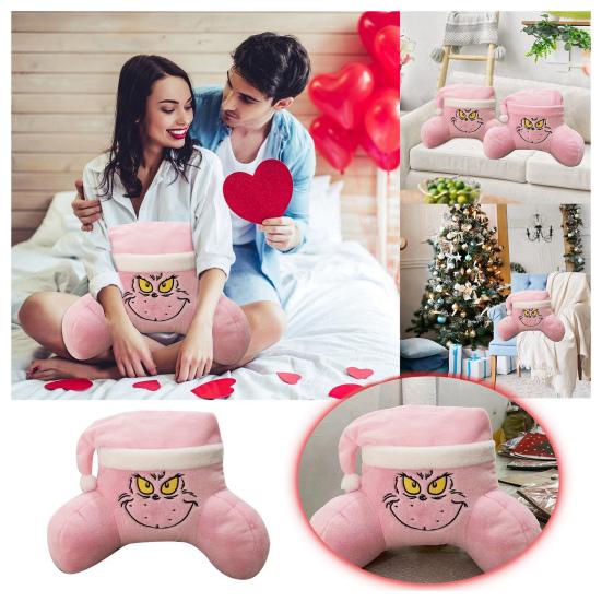 

Плюшевая розовая подушка ко Дню святого Валентина, мягкая подушка с мультяшным рисунком и креативным дизайном шляпы, удобная на ощупь декоративная офисная подушка розовый