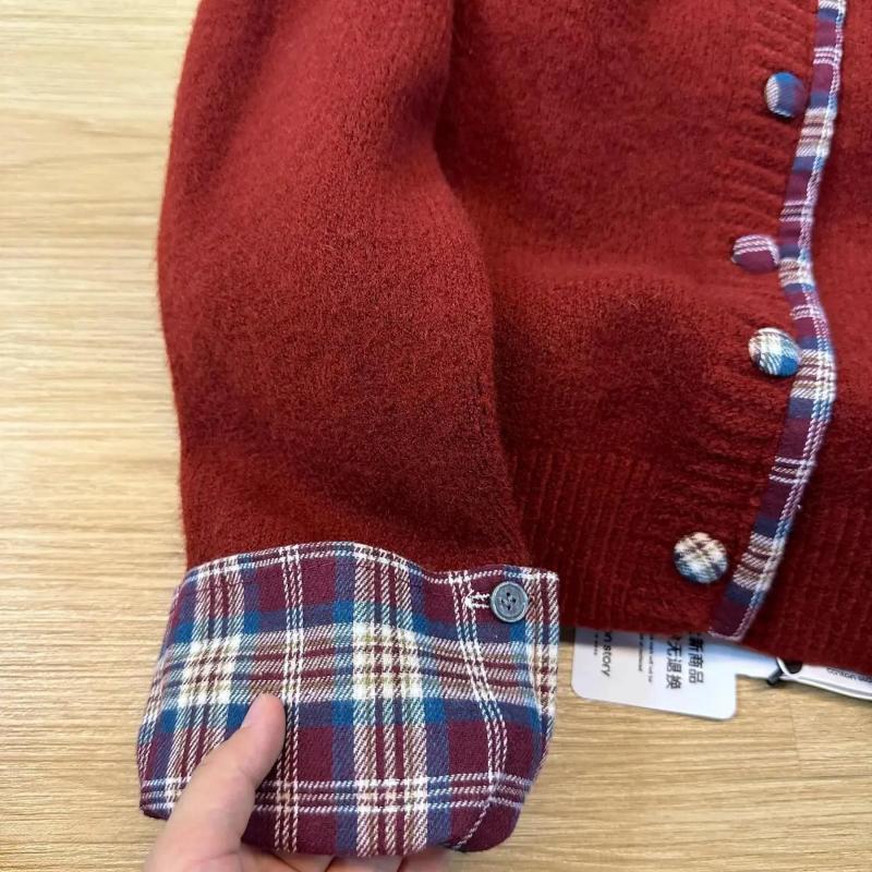 Pulovere Palton Cardigan pentru Femei Toamnă Iarnă Mărime Mare Vintage Larg Mânecă Lungă Pulovere Tricotate Palton