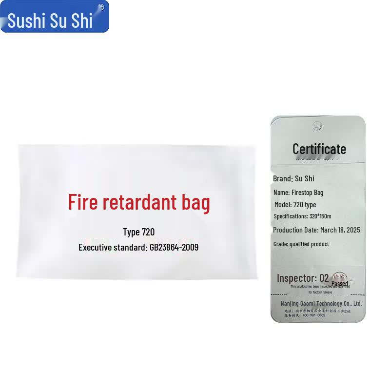Sushih Expandable Fire Retardant Bag