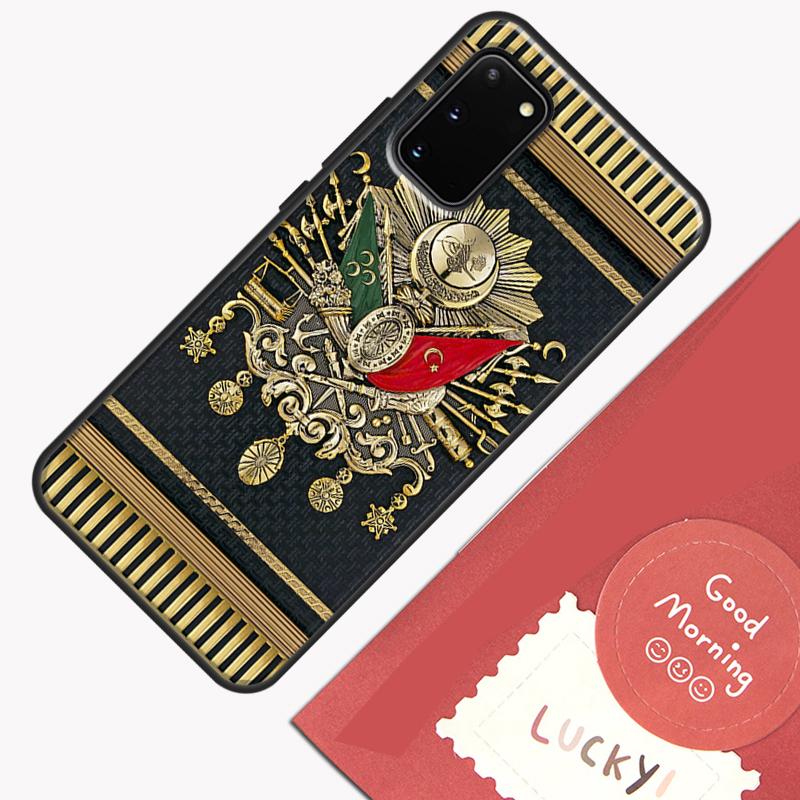 Ottoman Empire Coat Of Arms Phone Case For Samsung Galaxy S26 S25 S24 S20 S21 S22 S23 Ultra S10 Plus S25 FE Cover Shell