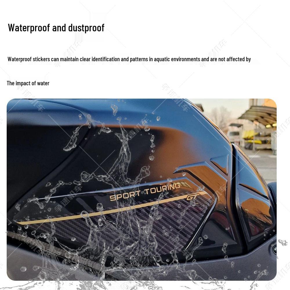 3D Waterproof Epoxy Sticker for Yamaha Tracer9GT Motorcycle Fuel Tank