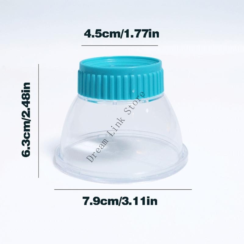 Q1FD Magnification Clear Insect Observation Case Featuring Secure Storage For Science Classroom Activity