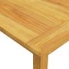 Ensemble à manger de jardin - vidaXL - 5 pcs - Bois d'acacia - Résine tressée - Coussins amovibles
