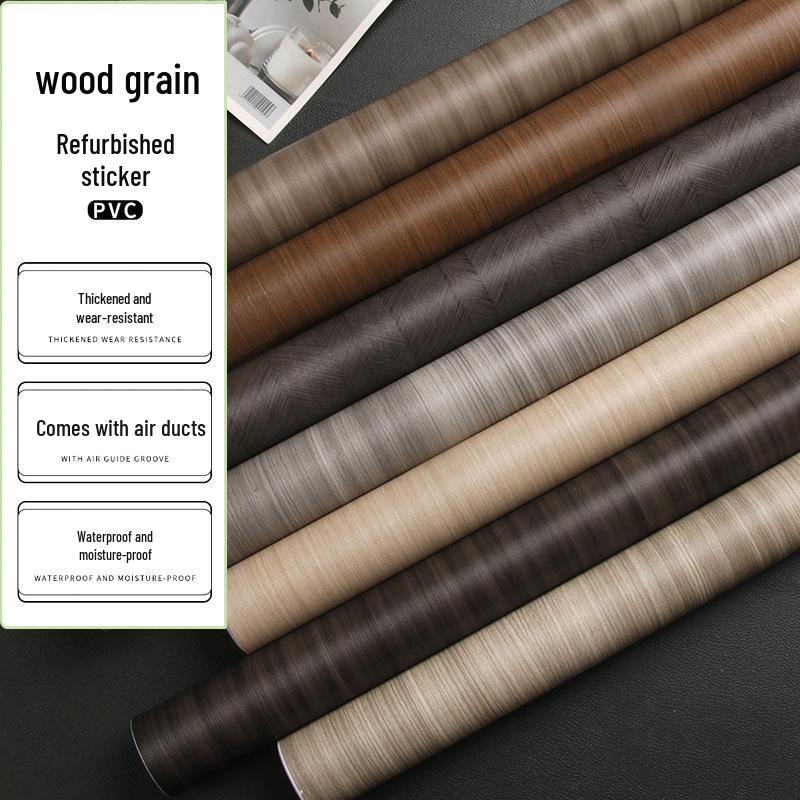 Self-Adhesive Wood Grain Decorative Film for Furniture and Cabinets