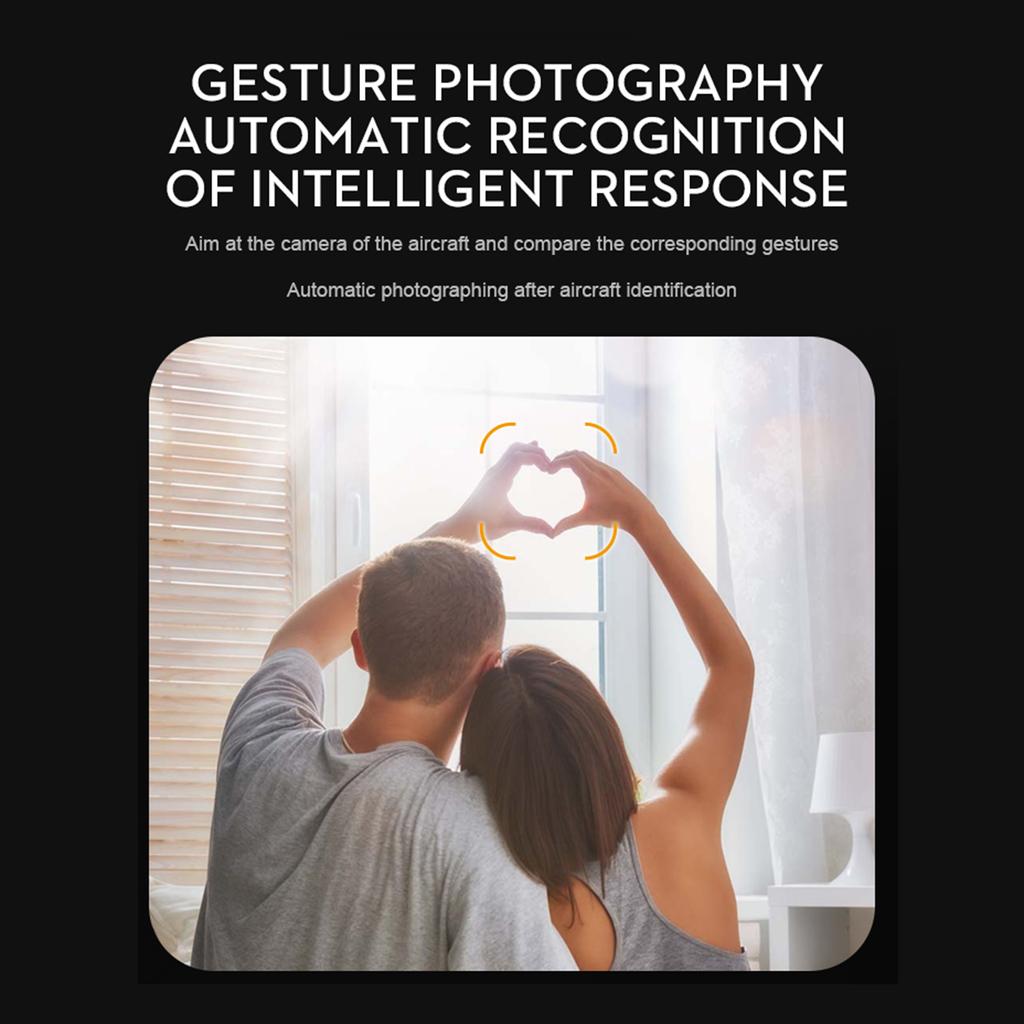 Drone télécommandé avec caméra Daul 6K, positionnement du flux optique, évitement d'obstacles, sans balais