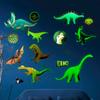 Luminous Dinosaur Wall Decals 3d Glow In Dark Dinosaurs Wall Decorative for Boy Girl Kids Nursery Baby Bedroom Living Room