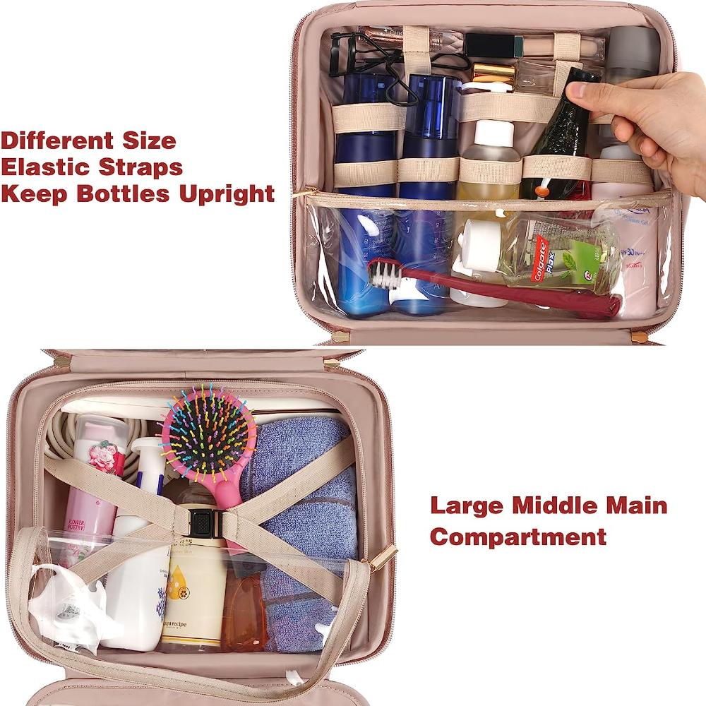 Damen Mode Aufbewahrungstasche Reise tragbare Kosmetiktasche