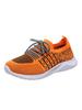 Foreign trade women's flat-bottomed casual sports single shoes 2025 new round head large size lace-up fashion mesh shoes