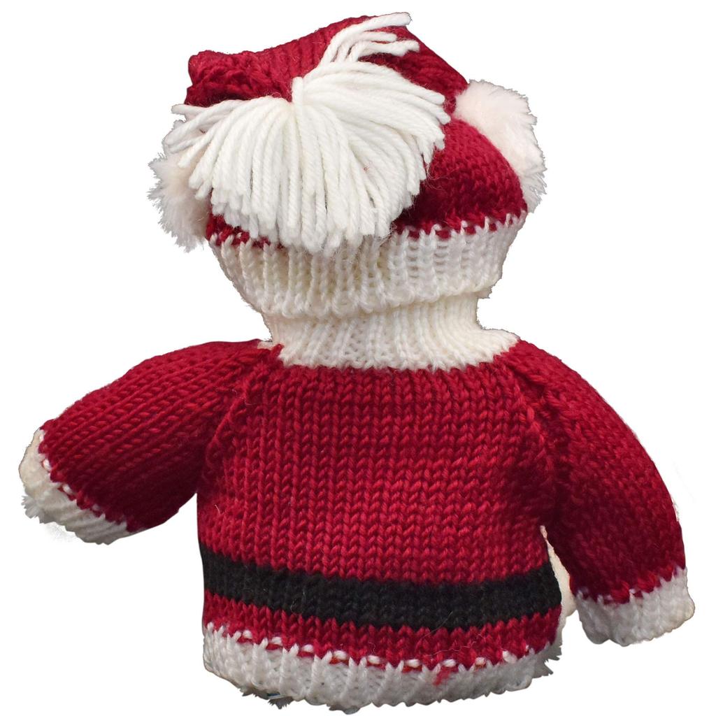 S020122 Santa's Factory Christmas Sweater Bear Santa L