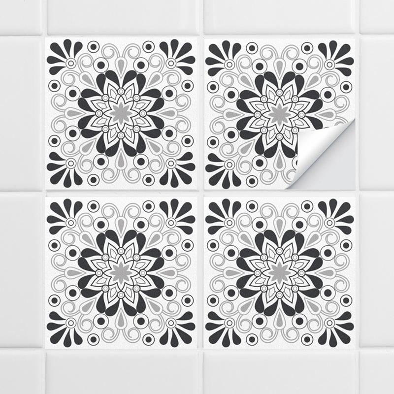 10pcs Retro Self Adhesive Wall Sticker Kitchen Tile Sticker 15*15cm
