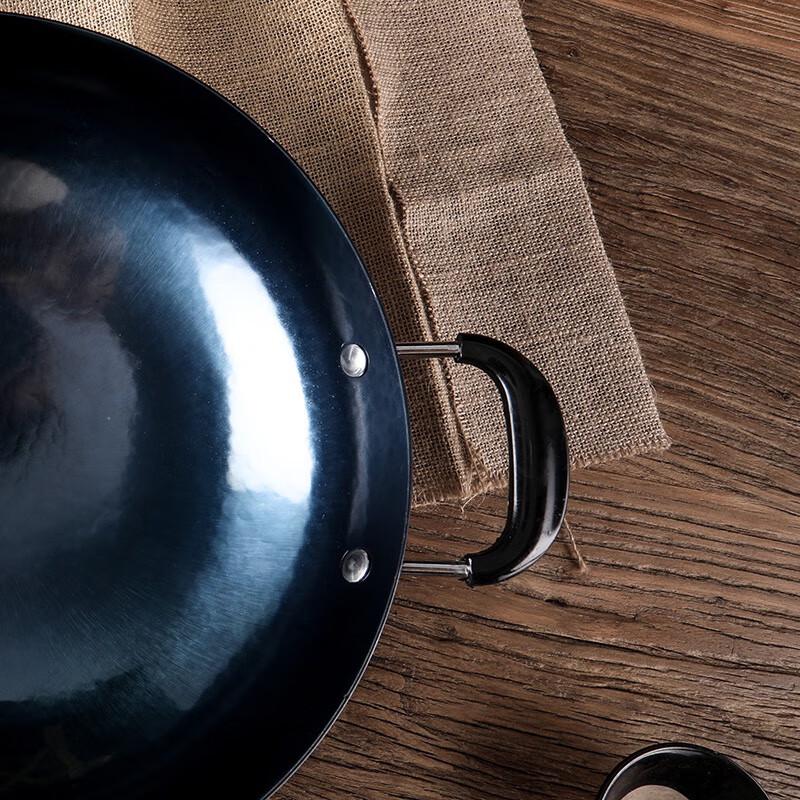 Jinweide Hand-Forged Uncoated Cast Iron Zhangqiu Wok