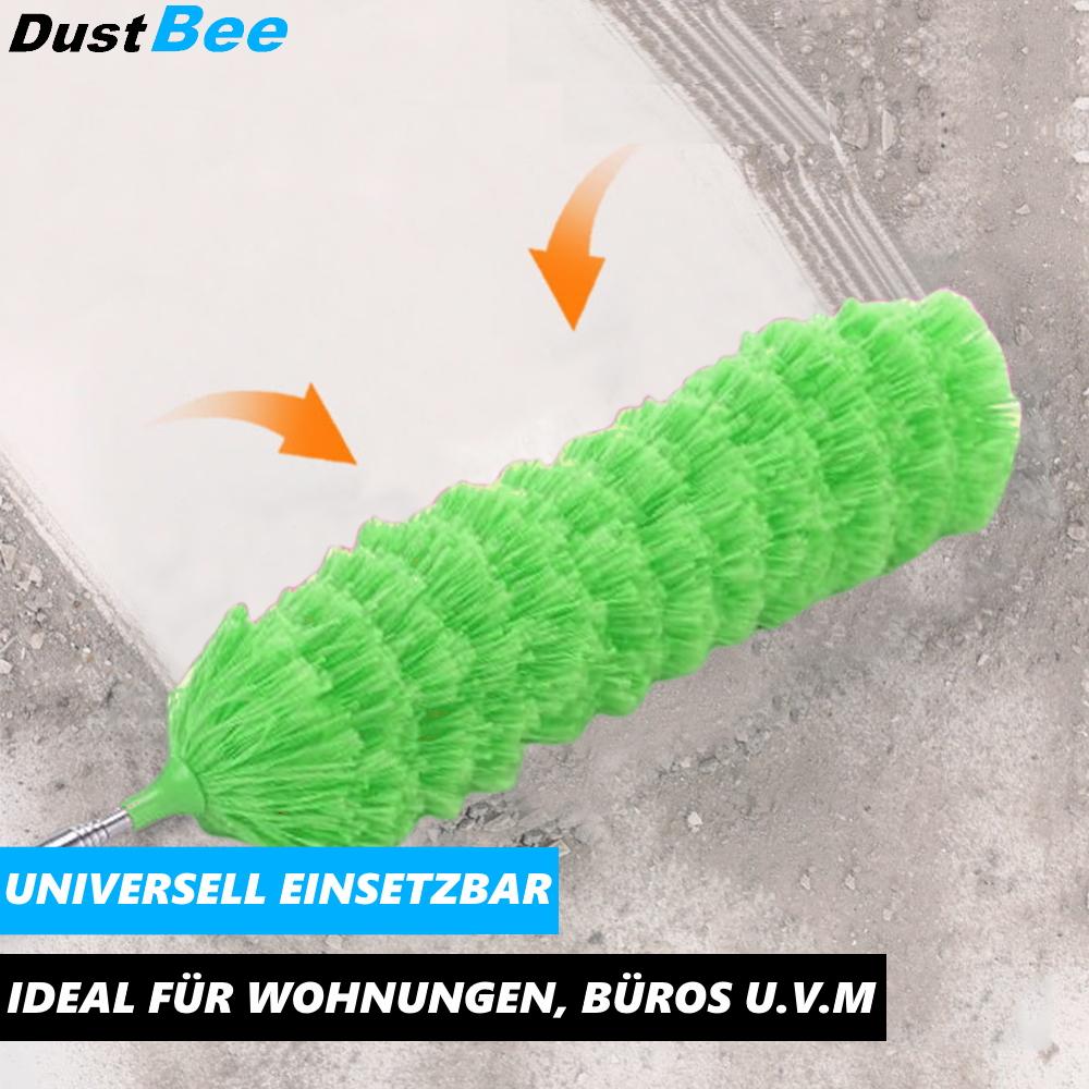 DUSTBEE XXL Teleskop Staubwedel Mikrofaser waschbar 252cm lang ausziehbar