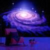 Glowing Cosmic Galaxy Tapestry Uv Reaction Tapestry Background Decoration Wall Hanging Bedroom Party Decoration