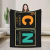 Super Warm Flannel Throw Blanket for Kids  Ice Cream Drip  Math Design    Ideal for Airplane Travel Bedspread
