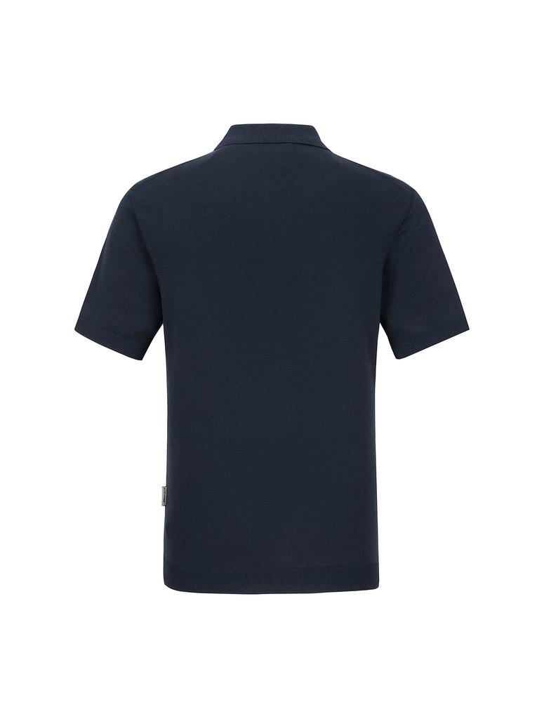 FERRAROMILANO Basic Thierry Short Sleeve Knit Navy (Amsets20149)