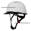 Dalinwell Two-Color Transparent Brim Safety Helmet for Construction - ABS Zhongjian Breathable Design, New National Standard Compliant