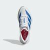 adidas Adizero Boston 13 Support Low Top Running Shoes Men's White Blu