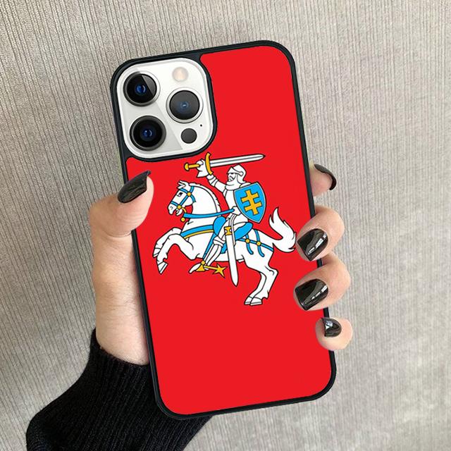 

Lithuania Flag Phone Case For iPhone 17 Air 15 16 11 12 13 14 Pro Max Cover For iPhone 17 Air Max Plus coque Fundas Shell iPhone 13