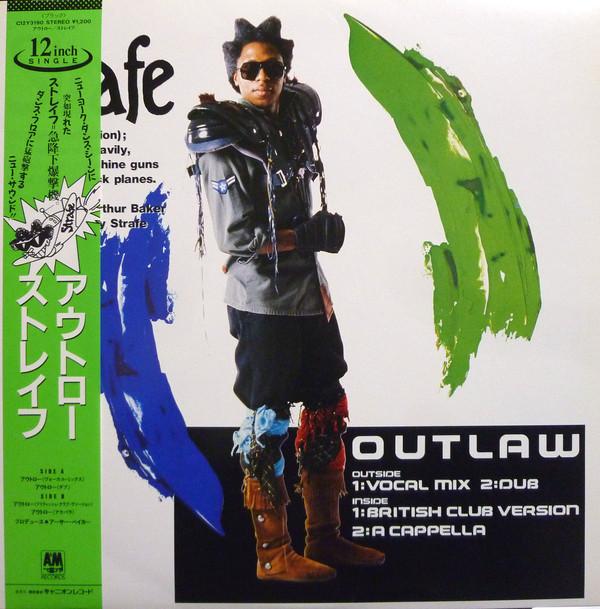 

12inch Record STRAFE - Outlaw C12Y3190 A&M Records 1987 Japan Soul/Funk Used