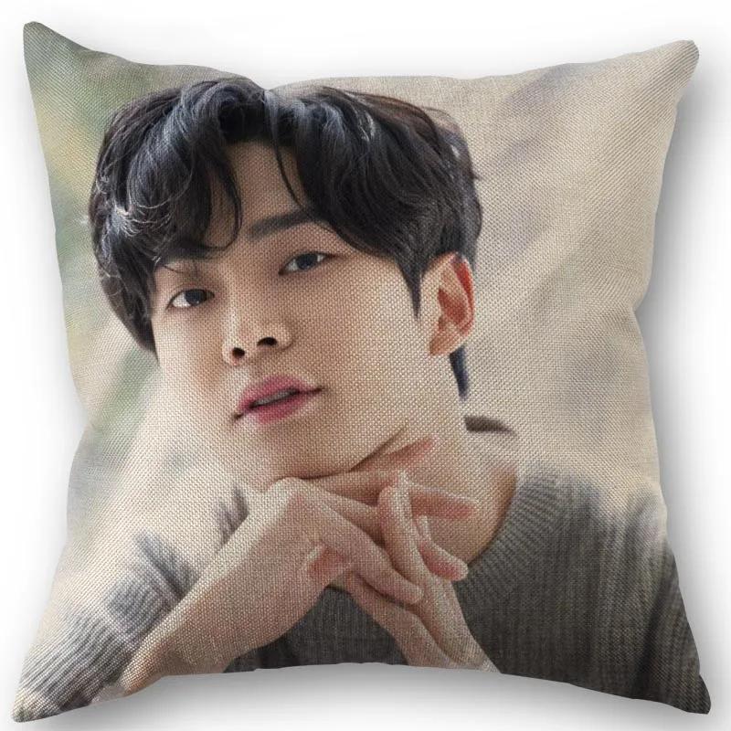 45X45cm Pillow Cover SF9 Rowoon Square Zipper Cotton Linen Pillow Cases Bedroom Home Wedding Decorative Pillowcase 0913