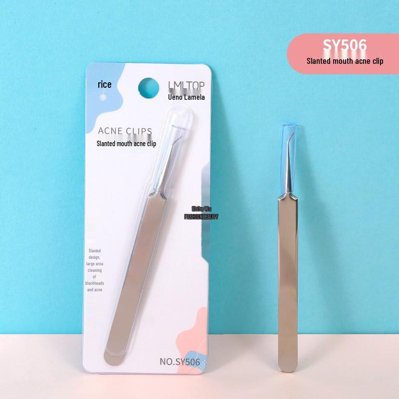 LMLTOP Lameila Stainless Steel Blackhead & Acne Removal Tweezers Tool
