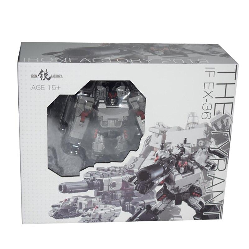 Transformation Action Figure Toy The Tyrant Mini Model 11cm Abs Statue Deformation Car Robot Figma