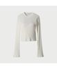 IROWOMEN Ersilia Ribbed Long T-Shirt Iotaw25101Whx