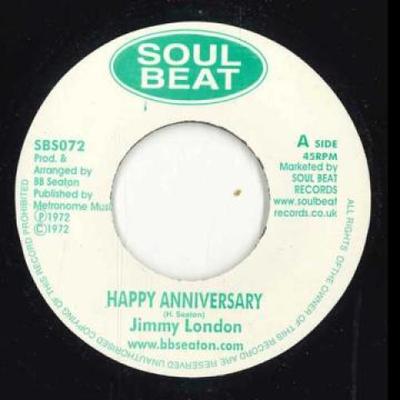 7-Inch-Schallplatte JIMMY LONDON / MICKEY DREAD - Happy Anniversary / Rasta Baby Born SBS072 Soul Beat 1979 UK Reggae, Ska & Dub
