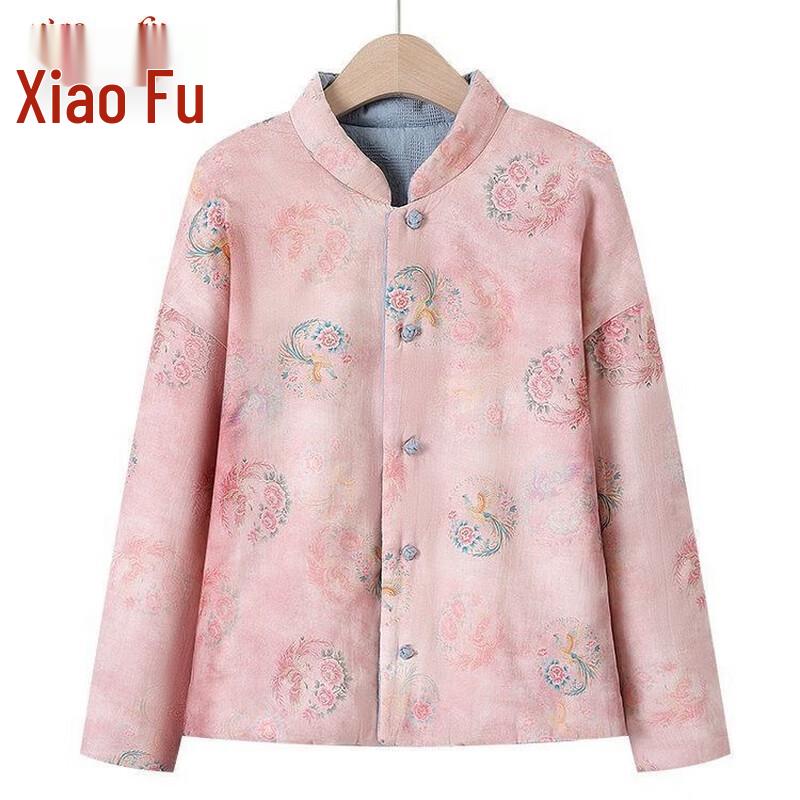 

Women s Retro Chinese Style Padded Jacket 4XL